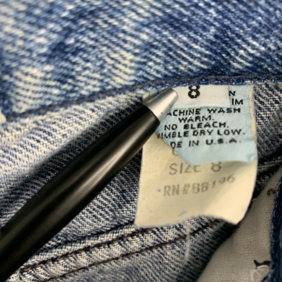 Vintage 1993 Calamity Jeans Stretch Skinny Jeans 8 - Picture 5 of 12